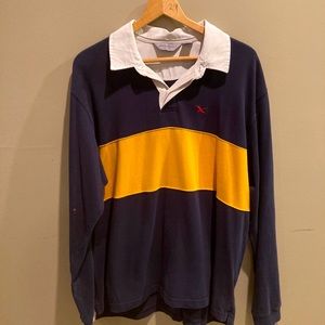 VINTAGE Eddie Bauer long-sleeve Rugby polo